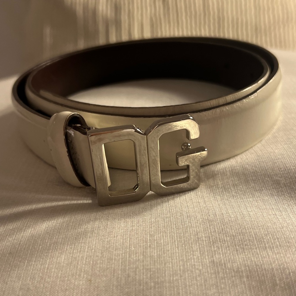 Vintage Ivory DOLCE & GABBANA Belt